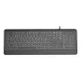 Klawiatura multimedialna USB CYRYLICA/CZARNA KB-UML-04-CYRL Gembird