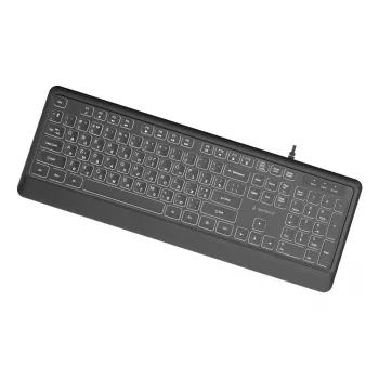 Klawiatura multimedialna USB CYRYLICA/CZARNA KB-UML-04-CYRL Gembird