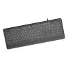 Klawiatura multimedialna USB CYRYLICA/CZARNA KB-UML-04-CYRL Gembird
