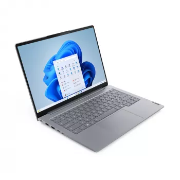 Lenovo ThinkBook 14 G8 IAL Intel Core Ultra 9 185H Laptop 35,6 cm (14 cali) WUXGA 16 GB DDR5-SDRAM 512 GB SSD Wi-Fi 6E (802.11ax) Windows 11 Pro German szary