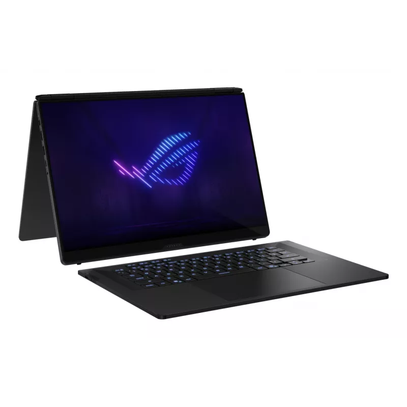 ASUS ROG Zephyrus Duo GX651AX-SR005X Intel Core Ultra 9 386H Hybrid (2-w-1) 40.6 cm (16 cali) Dotykowy WQXGA+ 64 GB LPDDR5x-SDRAM 2 TB SSD NVIDIA GeForce RTX 5090 Wi-Fi 7 (802.11be) Windows 11 Pro Szary