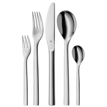WMF Atria 1276009009 zestaw sztućców 60 szt. Stal nierdzewna