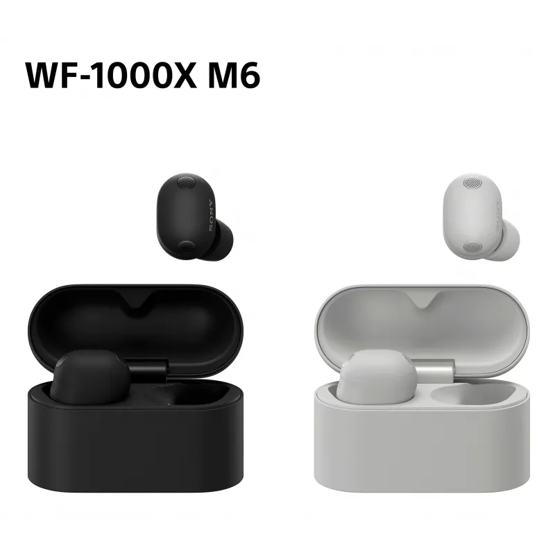 Sony WF1000XM6B.CE7 Zestaw słuchawkowy Bezprzewodowy Douszny Połączenia/Muzyka Bluetooth Czarny