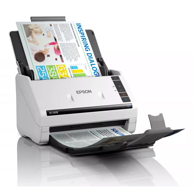 Epson WorkForce DS-530III Skaner arkuszowy 600 x 600 DPI A4 Biały