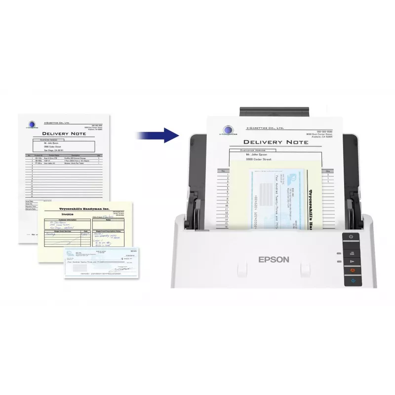 Epson WorkForce DS-530III Skaner arkuszowy 600 x 600 DPI A4 Biały