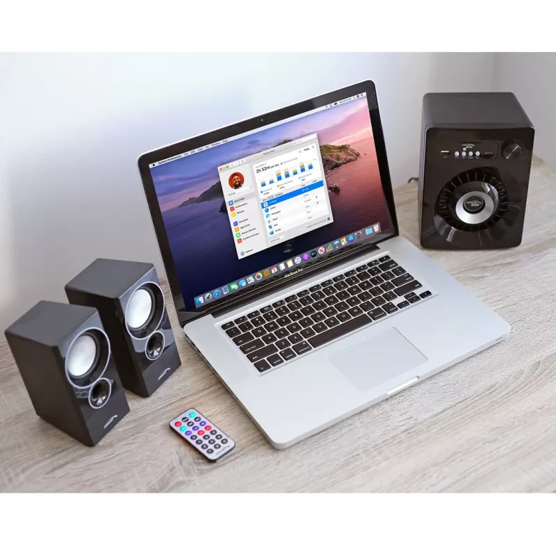 Zestaw głośników Audiocore AC910 10 W PC / Laptop Czarny Bluetooth