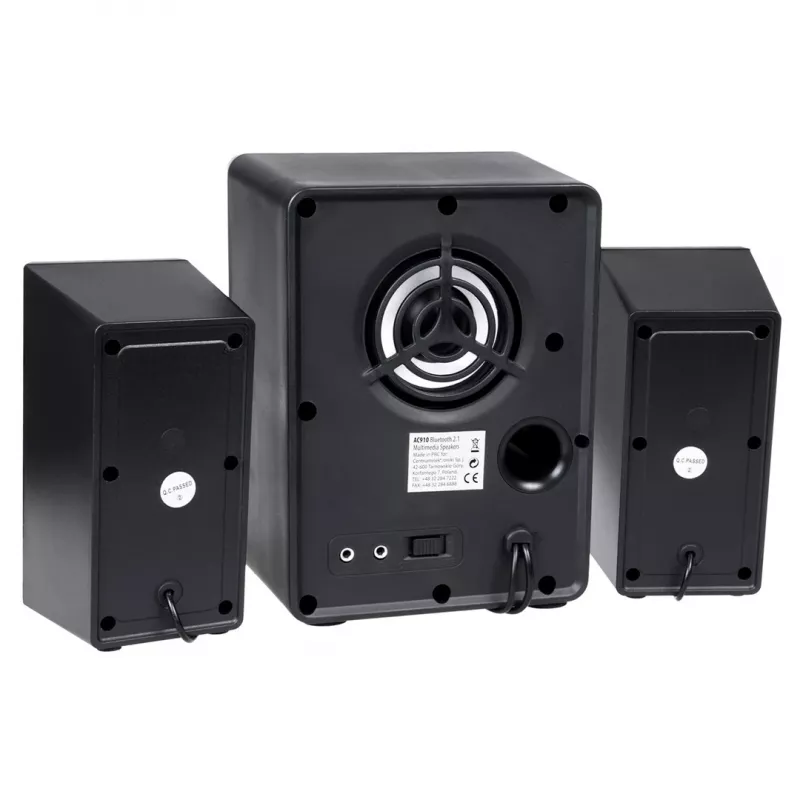 Zestaw głośników Audiocore AC910 10 W PC / Laptop Czarny Bluetooth