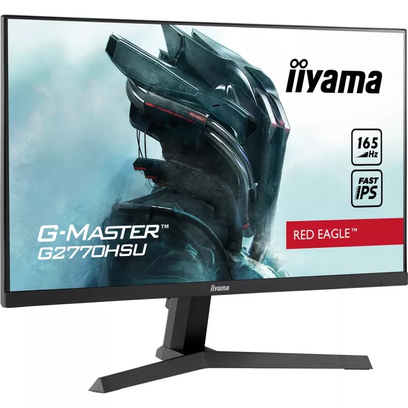 Monitor LCD | IIYAMA | G2770HSU-B1 | 27 inch | Gaming | Panel IPS | 1920x1080 | 16:9 | Matowy | 0,8 ms | Głośniki | Regulacja nachylenia | Kolor czarny | G2770HSU-B1