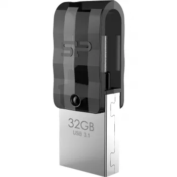 Silicon Power Mobile C31 - 32 GB - USB 3.0 (3.1 Gen 1) - Type-A/Type-C - Mac OS X 10.10 Yosemite - Mac OS X 10.11 El Capitan - Mac OS X 10.12 Sierra - Mac OS X 10.3 Panther,... - A