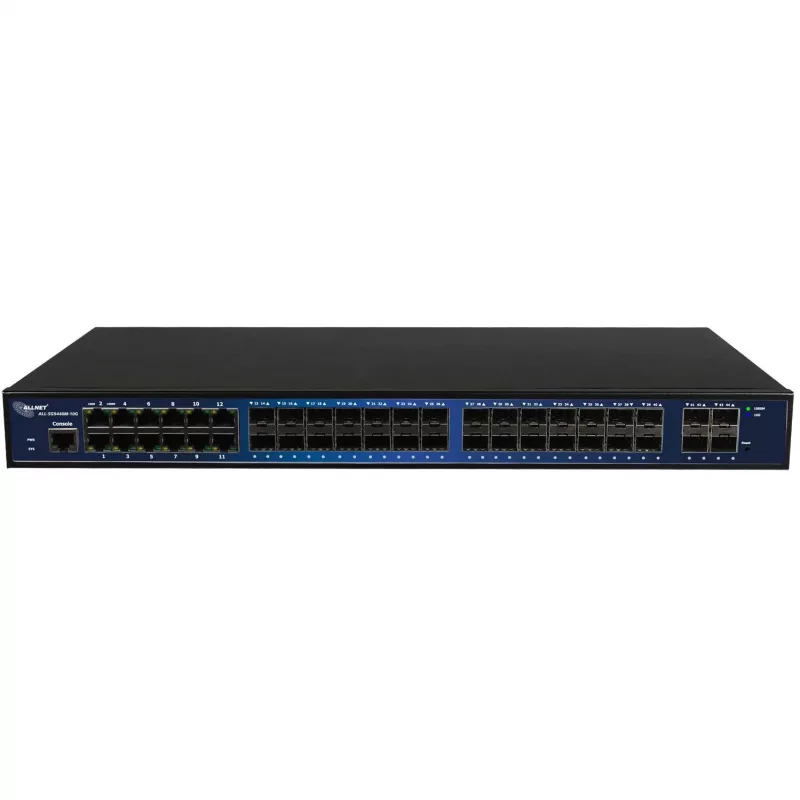 ALLNET Switch zarządzalny 44 porty Gigabit 12x LAN 28x SFP 4x SFP+ - - 1 - - 1 - - 1 - Switch - Miedź
