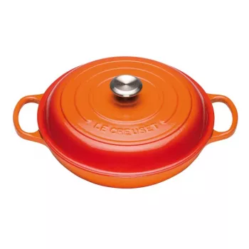 Le Creuset Okrągły Garnek 30 cm Czerwony