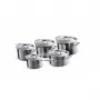 Le Creuset 3-Ply 3Ply pięcioczęściowy zestaw rondli stal nierdzewna (96209400001000)