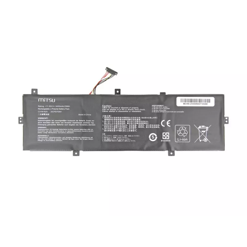Mitsu do ASUS UX430 3400mAh (39Wh) 11,55V