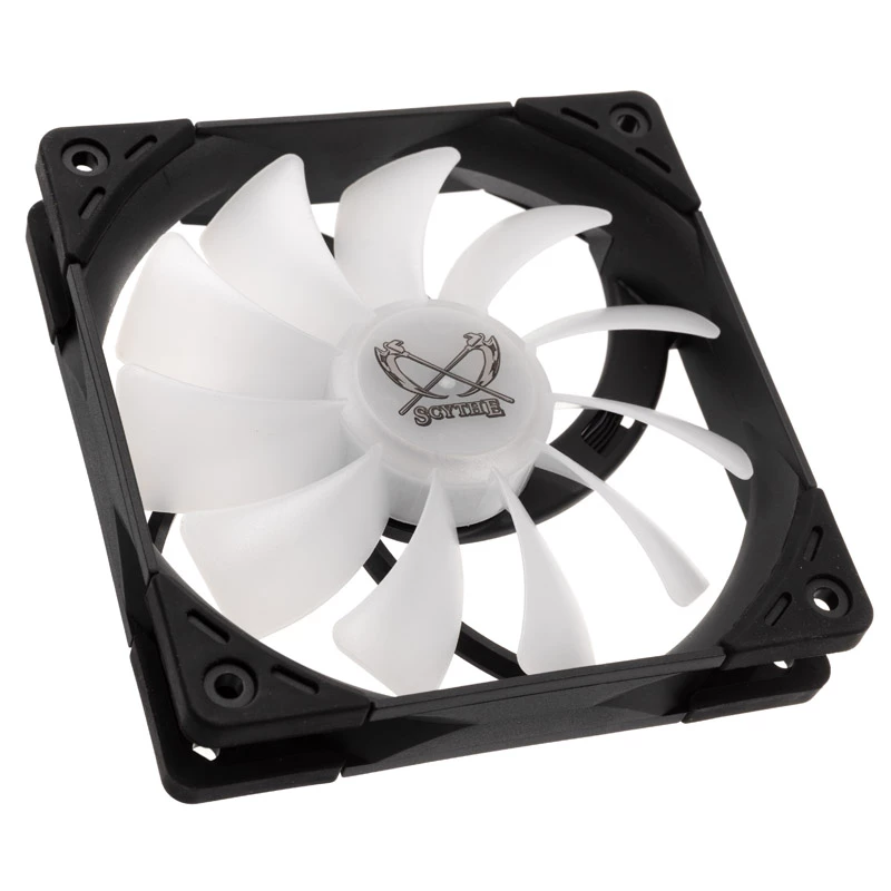 Kaze Flex 120 ARGB PWM 120x120x27 czarny przezroczysty 1800 obr./min