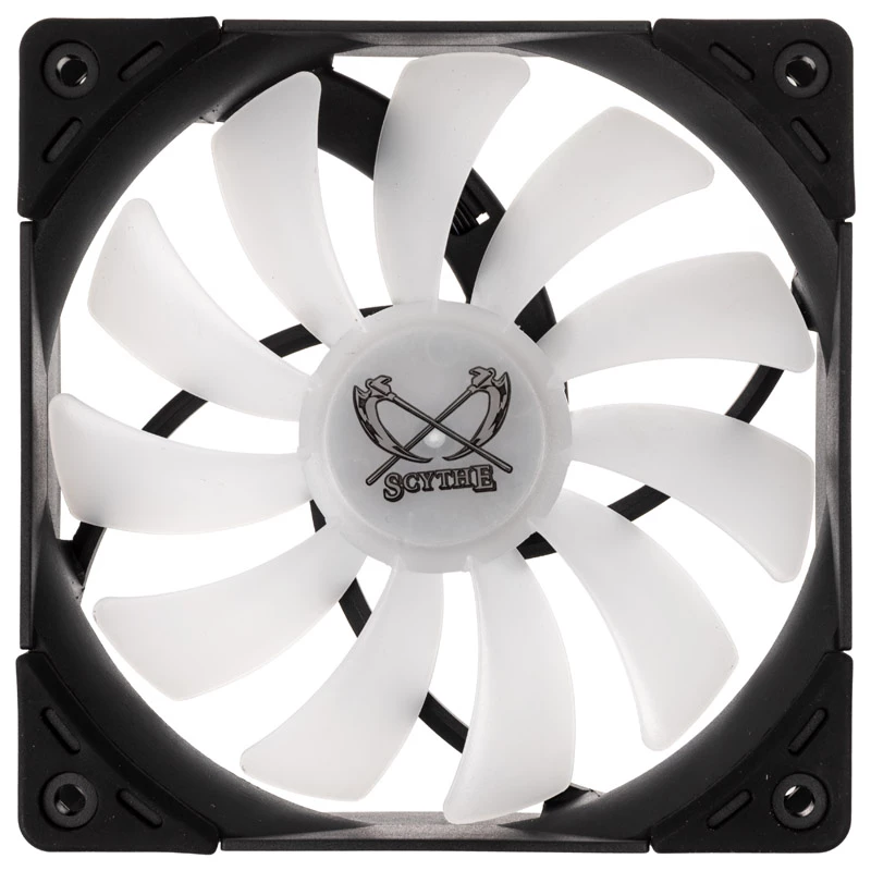 Kaze Flex 120 ARGB PWM 120x120x27 czarny przezroczysty 1800 obr./min