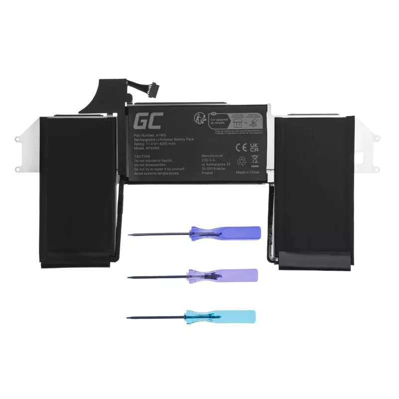 Bateria do laptopa A1965 do Apple MacBook Air 13 A1932 A2179 (2018, 2019, 2020)