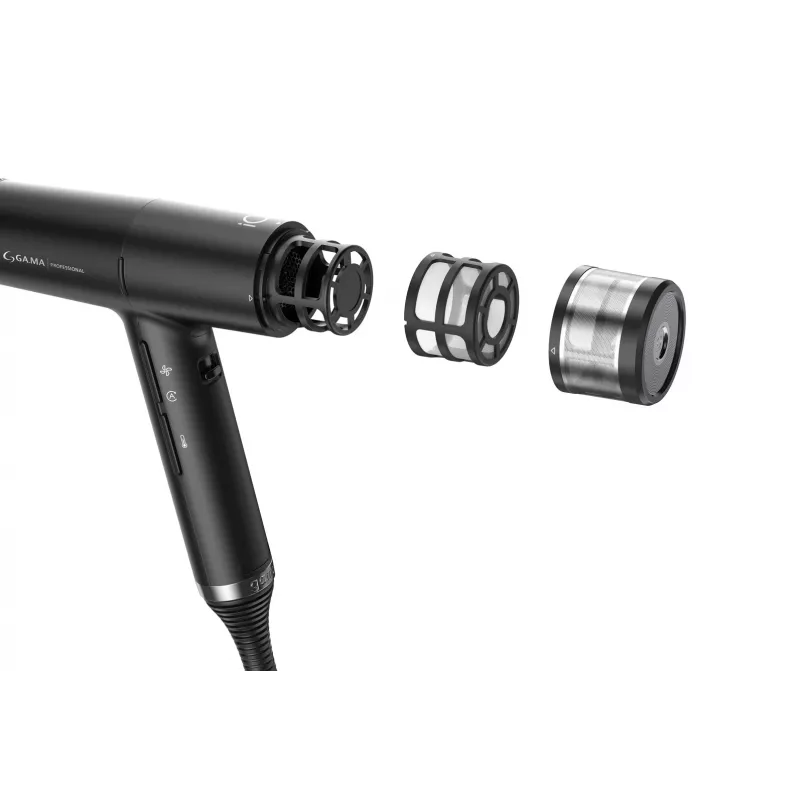 GA.MA PH6080.BK IQ3 Perfetto suszarka do włosów 1600 W Czarna