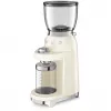 Smeg CGF11CREU Młynek do kawy w stylu lat 50. kremowy