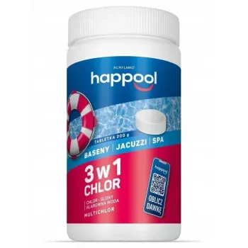 Tabletki chlorowe do basenu Acrylmed MULTICHLOR 3 w 1 1 kg