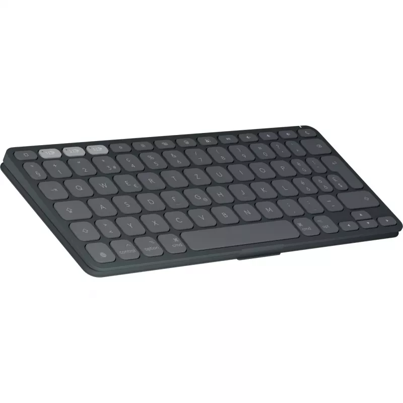 Logitech Keys-To-Go 2 dla iPada - Klawiatura - wbudowana osłona - Bezprzewodowa - Bluetooth LE - QWERTZ - szwajcarski - grafitowy (920-013008)