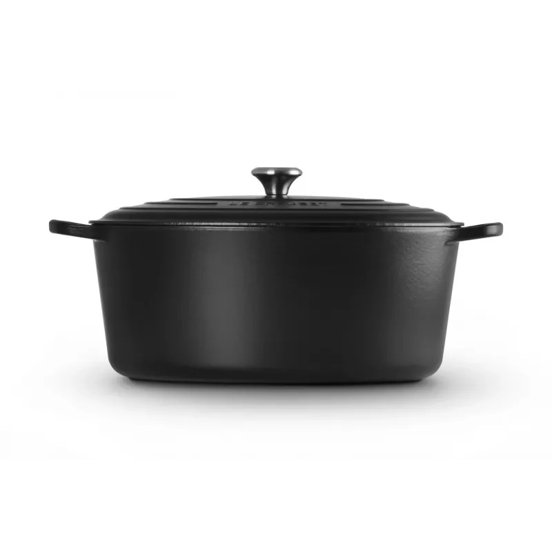 Le Creuset Signature 13,9 l owalny czarny