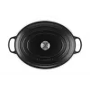 Le Creuset Signature 13,9 l owalny czarny