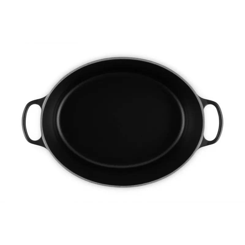 Le Creuset Signature 13,9 l owalny czarny