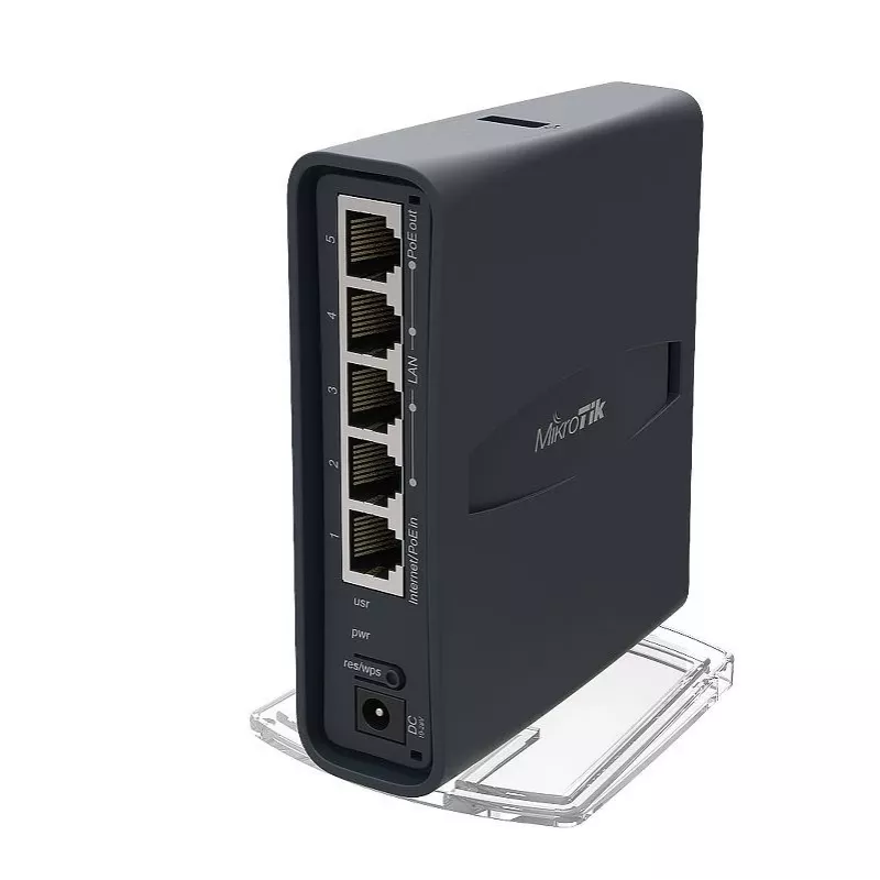Mikrotik hAP ac lite tower Czarny Power over Ethernet (PoE)