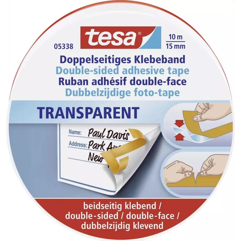 Taśma dwustronna tesa®, 10m x 15mm