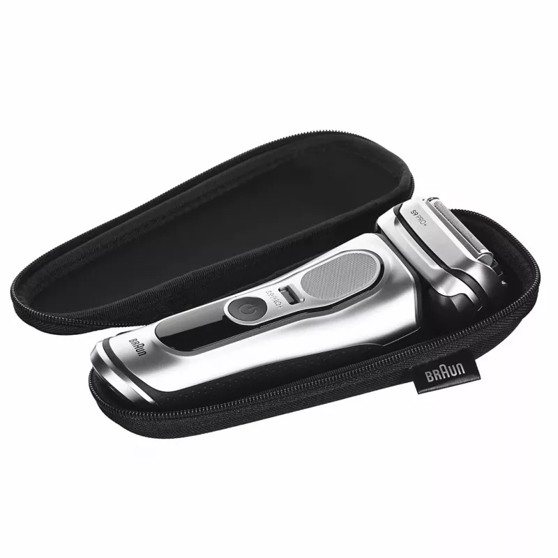 Braun Series 9 Pro+ 9667CC maszynka do golenia dla mężczyzn Golarz foliowy Trymer Srebrny