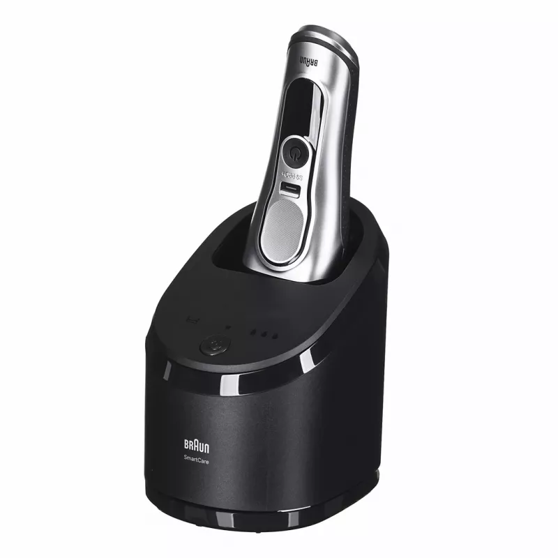 Braun Series 9 Pro+ 9667CC maszynka do golenia dla mężczyzn Golarz foliowy Trymer Srebrny