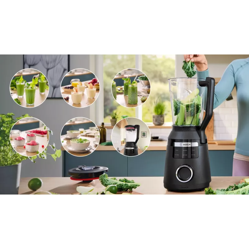 Bosch Serie 6 MMB6652B blender 2 L Blender stołowy 1800 W Czarny