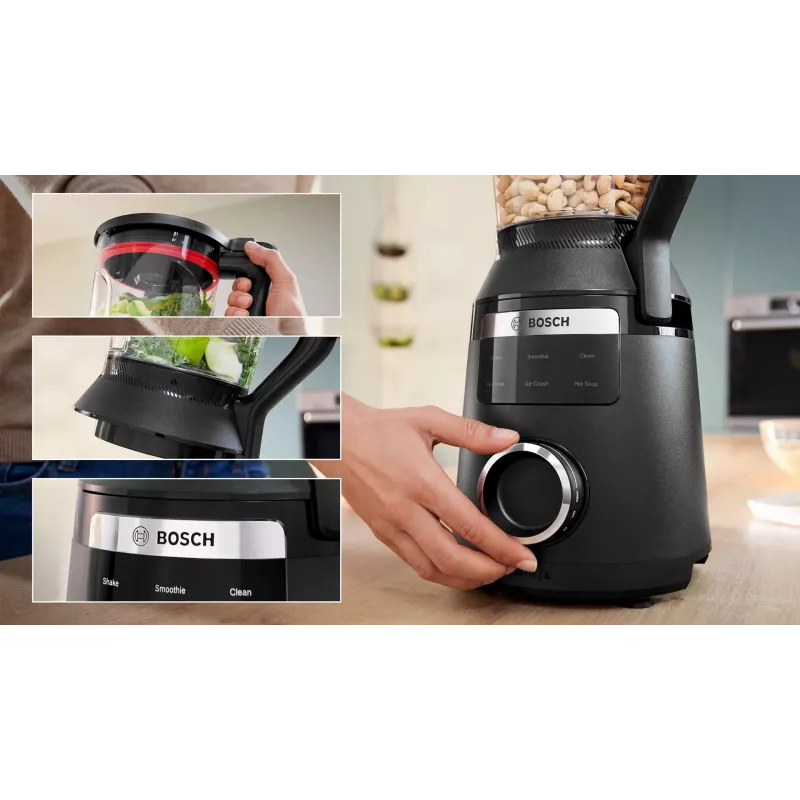 Bosch Serie 6 MMB6652B blender 2 L Blender stołowy 1800 W Czarny