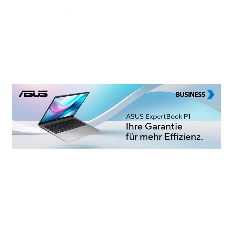 ASUS ExpertBook P1 P1503CVA-S72335 C5-210H/16GB/512GBSSD/noOS - Układ klawiatury może być niemiecki