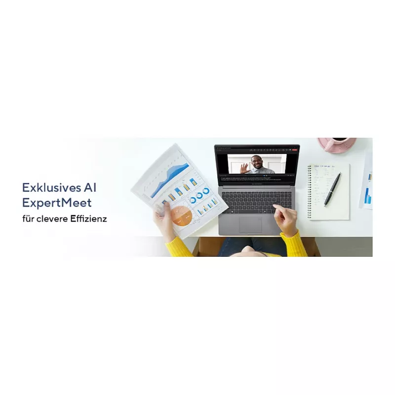 ASUS ExpertBook P1 P1503CVA-S72335 C5-210H/16GB/512GBSSD/noOS - Układ klawiatury może być niemiecki