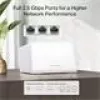 MERCUSYS Halo H47BE, system Halo Mesh Wi-Fi 7, zestaw 2 sztuk