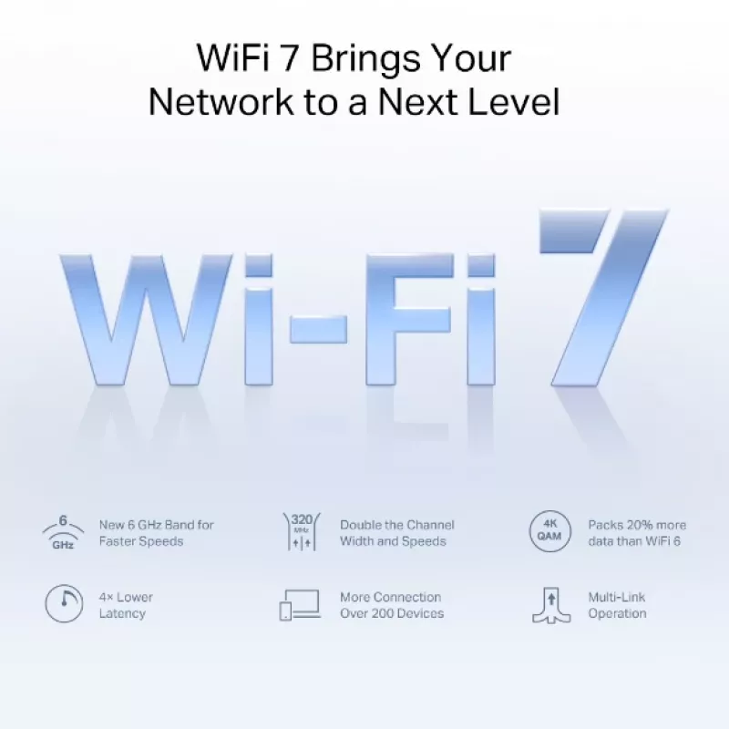 MERCUSYS Halo H47BE, system Halo Mesh Wi-Fi 7, zestaw 2 sztuk