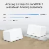 MERCUSYS Halo H47BE, system Halo Mesh Wi-Fi 7, zestaw 2 sztuk