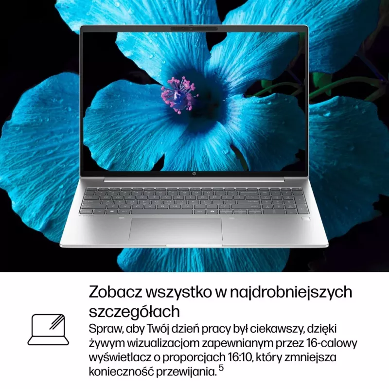 HP ProBook 4 G1i 16 Intel Core Ultra 7 255U 16 cali 16 GB DDR5 512 GB M.2 PCIe UMA W11P 3YW