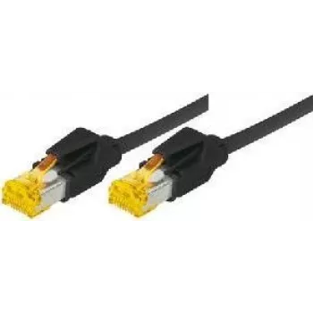 Tecline 72201S Ethernet Patch kabel Czarny