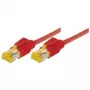 Tecline 72207R Czerwony kabel krosowy Ethernet