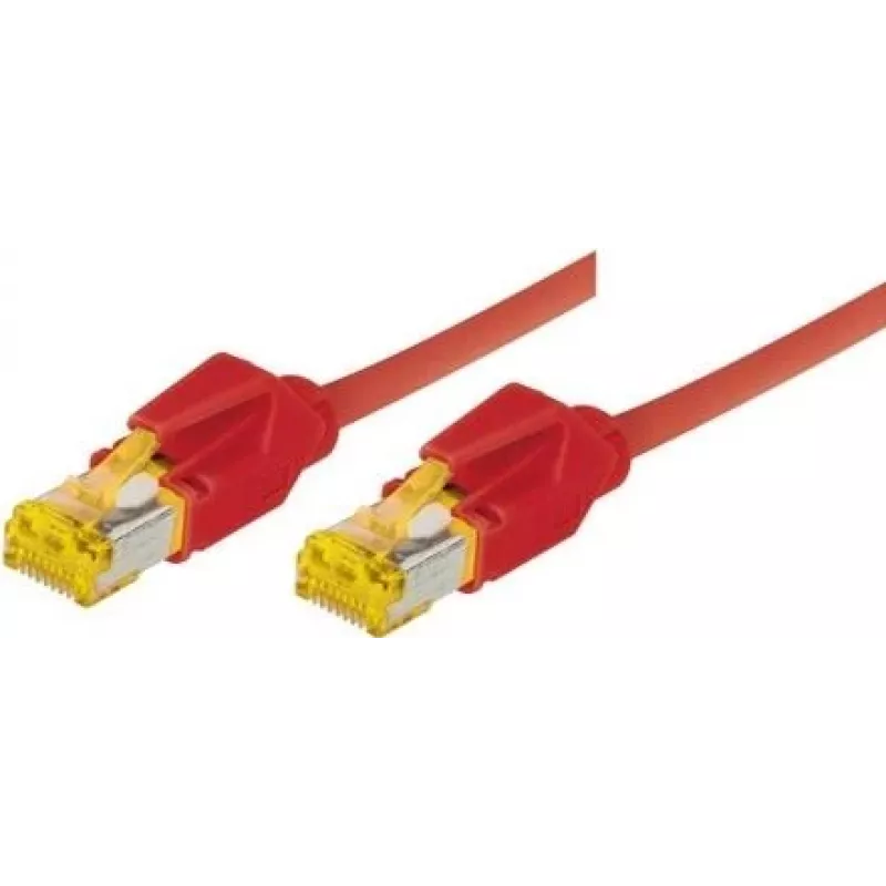 Tecline 72215R Kabel krosowy Ethernet czerwony
