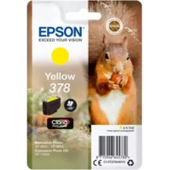 Epson 378 - 4.1 ml - Gelb - Original - Blister mit RF- / aktustischem Alarmsignal