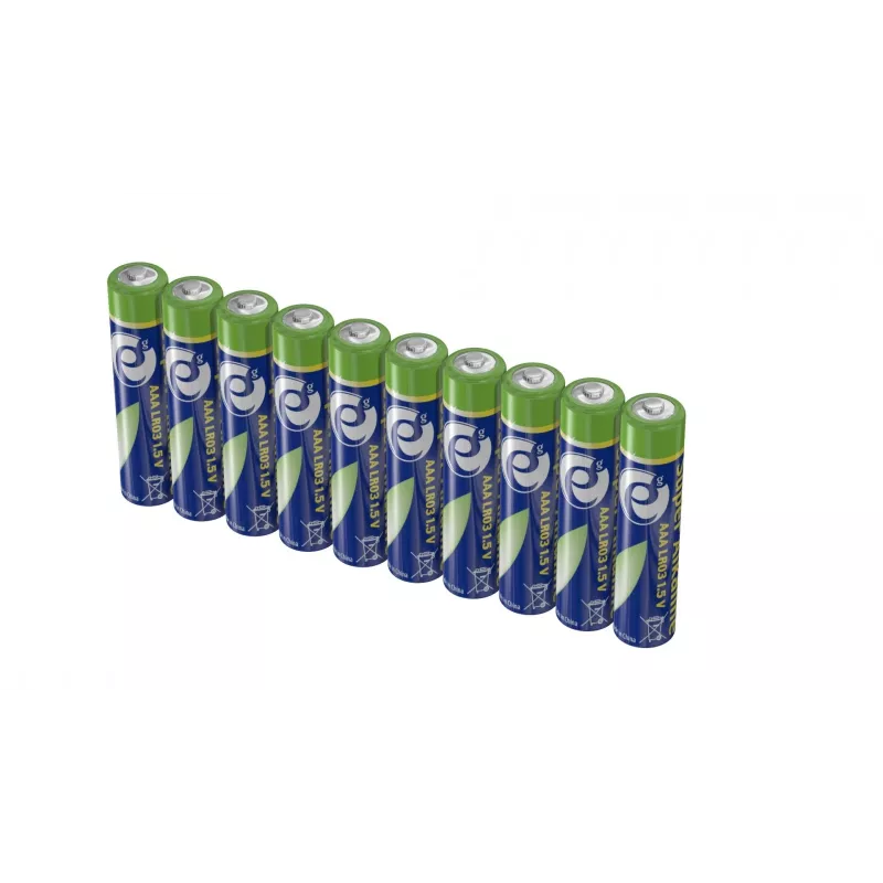 Baterie alkaliczne GEMBIRD Super Alkaline AAA 10 sztuk