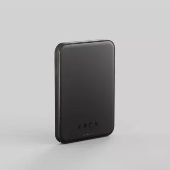 ZENS Pro 2 Semi Solid State Powerbank - Magnetyczny Powerbank 5000 mAh kompatybilny z MagSafe i Qi2.2 25W (czarny)