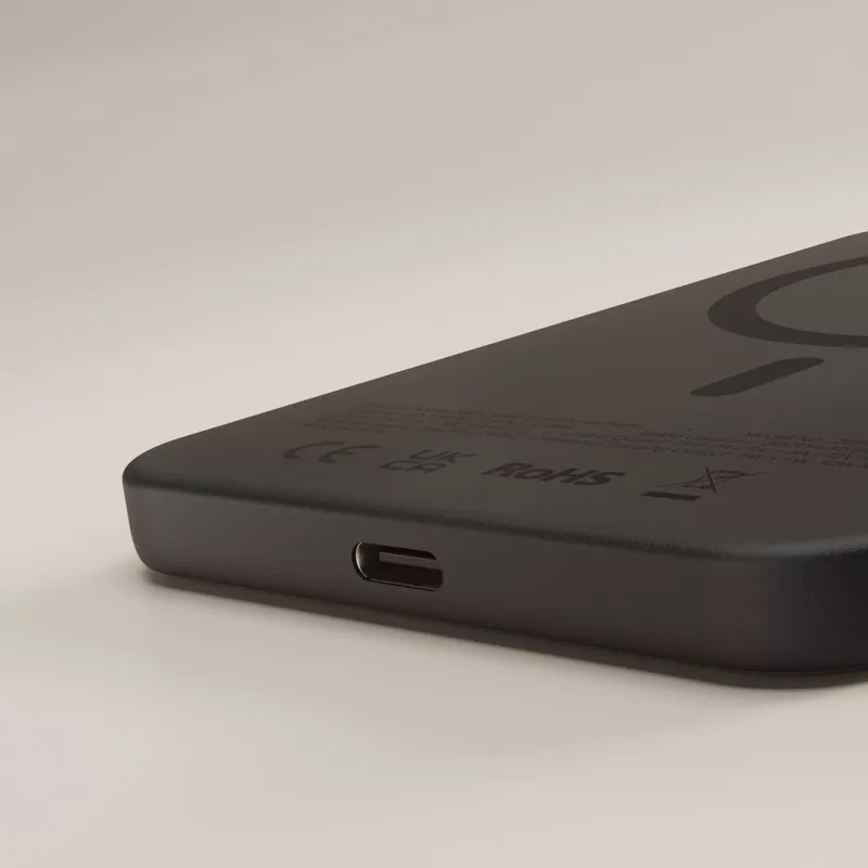 ZENS Pro 2 Semi Solid State Powerbank - Magnetyczny Powerbank 5000 mAh kompatybilny z MagSafe i Qi2.2 25W (czarny)