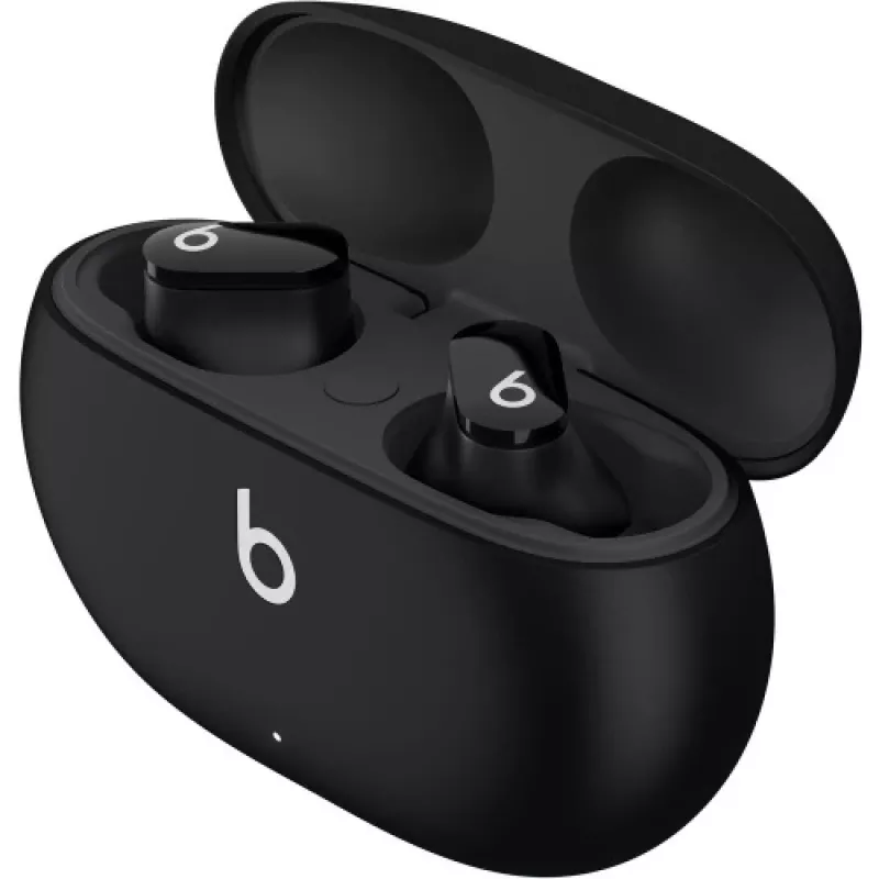 Beats Studio Buds Bezprzewodowe słuchawki douszne, prawdziwie bezprzewodowe z redukcją szumów, Bluetooth, czarne