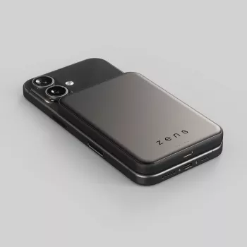 ZENS Pro 2 Semi Solid State Powerbank - Magnetyczny powerbank 10000 mAh kompatybilny z MagSafe i Qi2.2 25W (czarny)