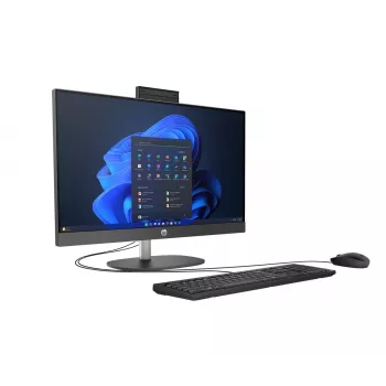 HP ProOne 245 G10 AiO Ryzen 7 77730U 23.8FHD IPS 250nits AG 16GB DDR4 3200 SSD512 Radeon Vega 8 Kb+mysz Cam 5Mpx + IR W11Pro biały 3Y OnSite