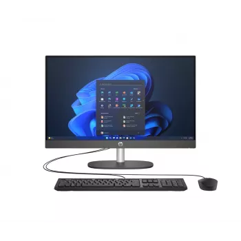HP ProOne 245 G10 AiO Ryzen 7 77730U 23.8FHD IPS 250nits AG 16GB DDR4 3200 SSD512 Radeon Vega 8 Kb+mysz Cam 5Mpx + IR W11Pro Czarny 3Y OnSite